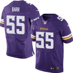 Cheap Anthony Barr Vikings Jersey From China #55 Purple 2014new Elite