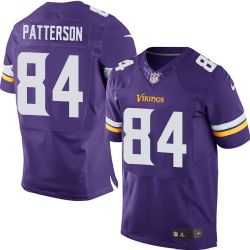 Cheap Cordarrelle Patterson Vikings Jersey From China #84 Purple 2014new Elite