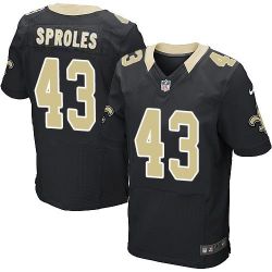 Cheap Darren Sproles Saints Jersey #43 Black From China Elite