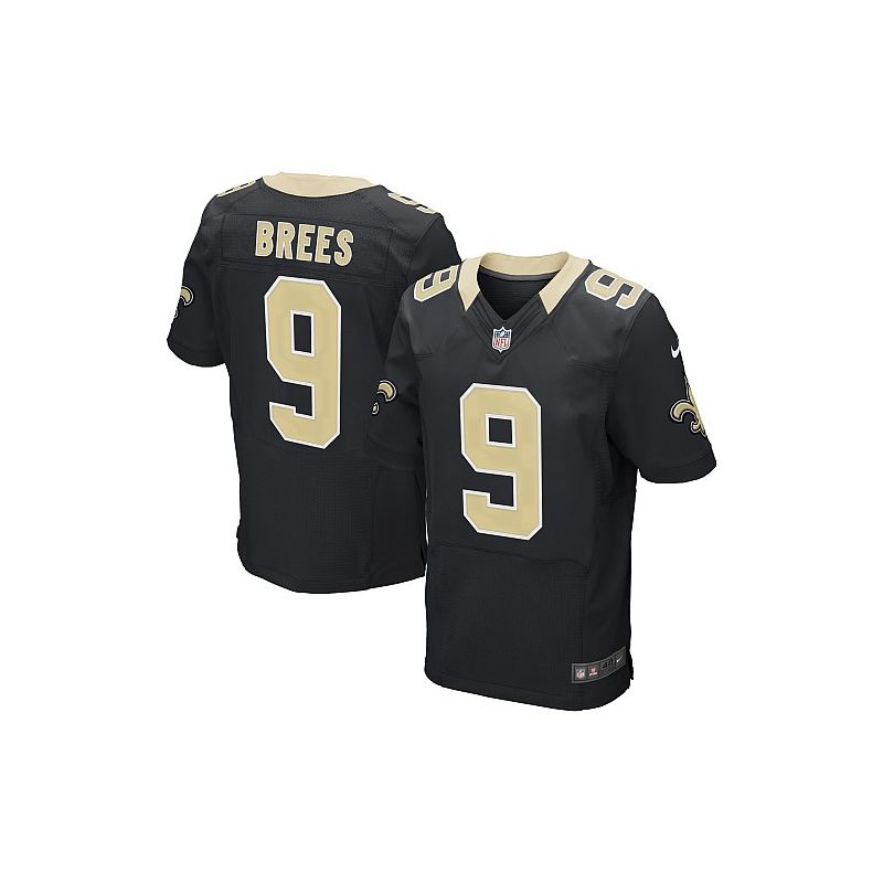 Cheap Drew Brees Saints Jersey #9 Black From China Elite