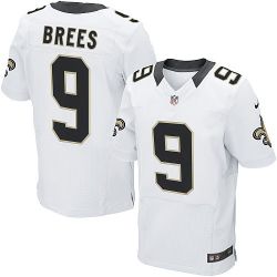 Cheap Drew Brees Saints Jersey #9 White From China Elite