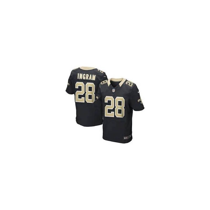 Cheap Mark Ingram Saints Jersey #28 Black From China Elite