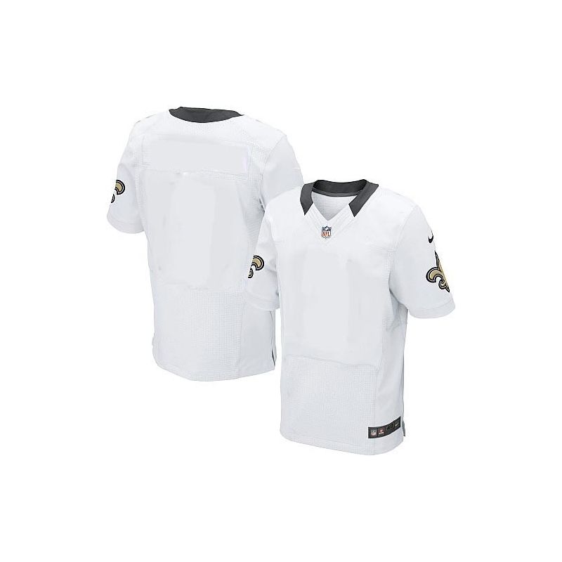 Cheap Saints Blank Jersey White From China Elite