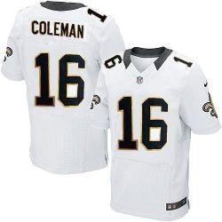 Cheap Brandon Coleman Saints Jersey From China #16 White Elite