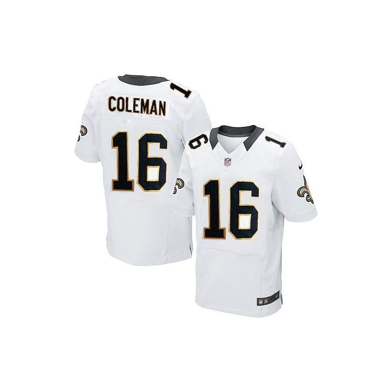 Cheap Brandon Coleman Saints Jersey From China #16 White Elite Cheap Brandon Coleman Saints Jersey From China #16 White Elite