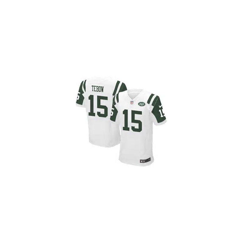 Cheap Tim Tebow Jets Jersey #15 White From China Elite