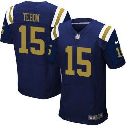 Cheap Tim Tebow Jets Jersey #15 Blue Alternate From China Elite