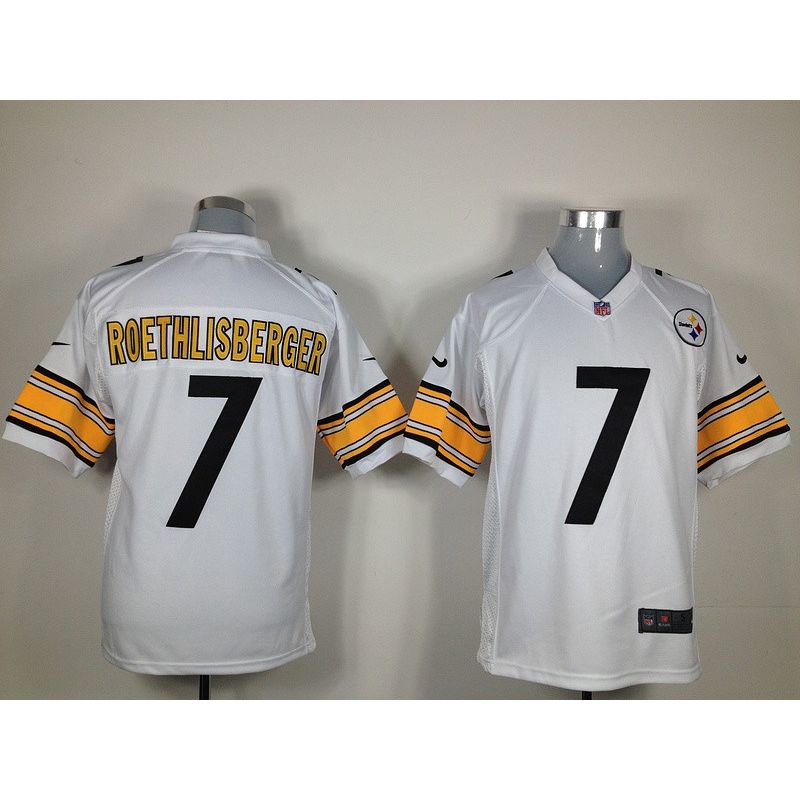 Cheap Ben Roethlisberger Steelers Jersey #7 White From China Game Cheap Ben Roethlisberger Steelers Jersey #7 White From China Game