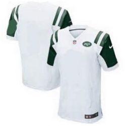 Cheap Jets Blank Jersey White From China Elite