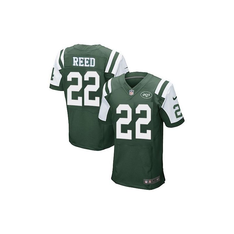 Cheap Ed Reed Jets Jersey From China #22 Green Elite