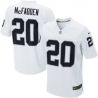 Cheap Darren McFadden Raiders Jersey #20 White From China Elite