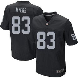 Cheap Brandon Myers Raiders Jersey #83 Black From China Elite