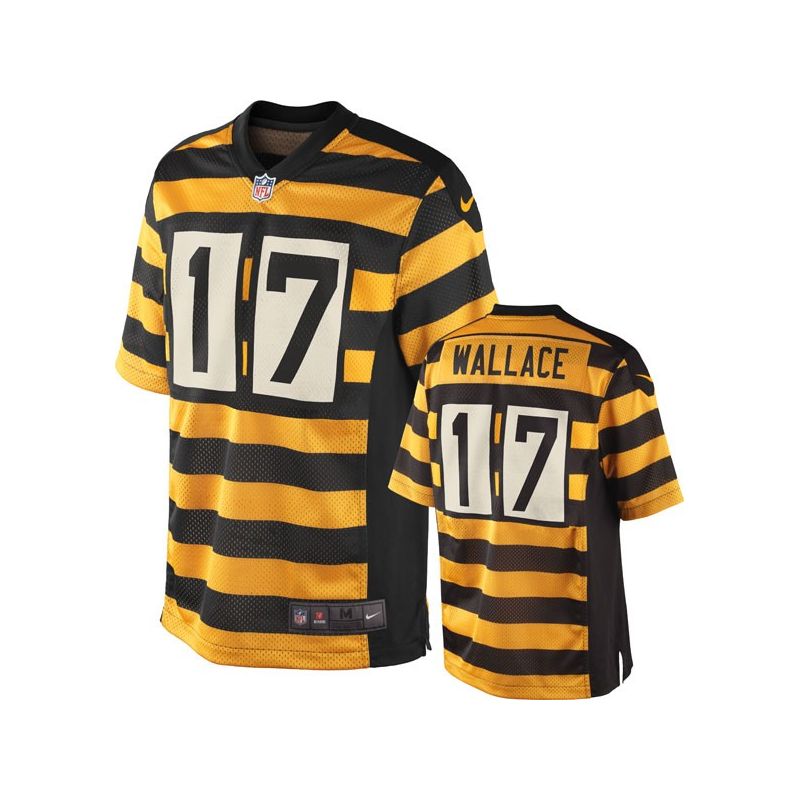 Cheap Mike Wallace Steelers Jersey #17 Yellow 80 Seasons From China Elite Cheap Mike Wallace Steelers Jersey #17 Yellow 80 Seasons From China Elite