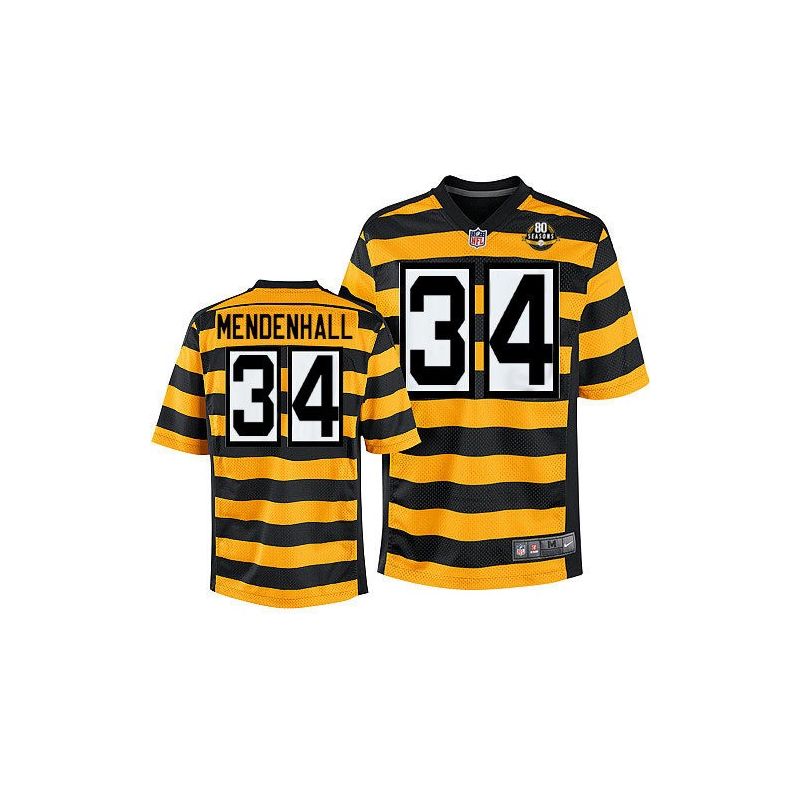 Cheap Rashard Mendenhall Steelers Jersey #34 Yellow 80 Seasons Elite Cheap Rashard Mendenhall Steelers Jersey #34 Yellow 80 Seasons Elite