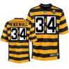 Cheap Rashard Mendenhall Steelers Jersey #34 Yellow 80 Seasons Elite