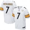 Cheap Ben Roethlisberger Steelers Jersey #7 White From China Elite