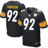 Cheap James Harrison Steelers Jersey #92 Black From China Elite