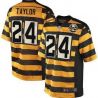 Cheap Ike Taylor Steelers Jersey #24 Yellow 80 Seasons From China Elite