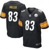 Cheap Heath Miller Steelers Jersey #83 Black From China Elite