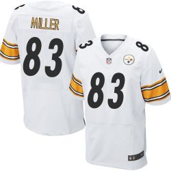 Cheap Heath Miller Steelers Jersey #83 White From China Elite