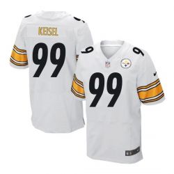 Cheap Brett Keisel Steelers Jersey #99 White From China Elite