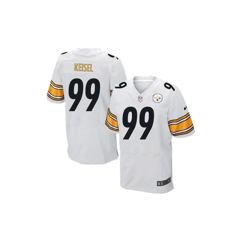 Cheap Brett Keisel Steelers Jersey #99 White From China Elite