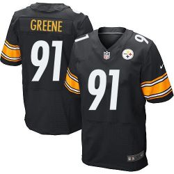 Cheap Kevin Greene Steelers Jersey From China #91 Black Elite
