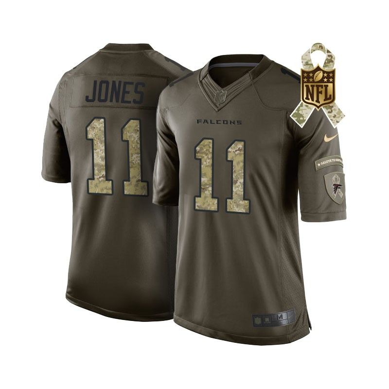 Cheap Julio Jones Falcons Jersey From China #11 Olive Salute To Service Cheap Julio Jones Falcons Jersey From China #11 Olive Salute To Service