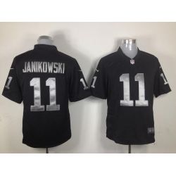 Cheap Sebastian Janikowski Raiders Jersey #11 Black From China Game