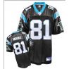 Cheap Kenneth Moore Panthers Jersey #81 Black From China