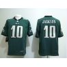 Cheap DeSean Jackson Eagles Jersey #10 Green From China Game