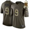 Cheap Tony Romo Cowboys Jersey From China #9 Olive Salute To Service