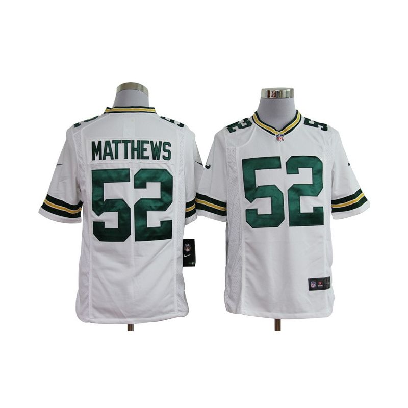 Cheap Clay Matthews Packers Jersey #52 White From China Game