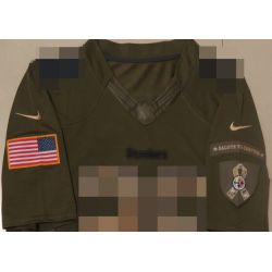 Cheap Calvin Johnson Lions Jersey From China #81 Olive Salute To Service