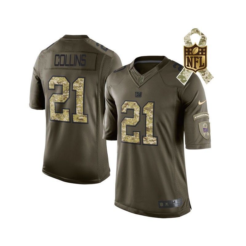 Cheap Landon Collins Giants Jersey From China #21 Olive Salute To Service Cheap Landon Collins Giants Jersey From China #21 Olive Salute To Service