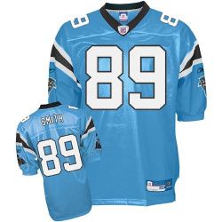 Cheap Steve Smith Panthers Jersey #89 Blue From China