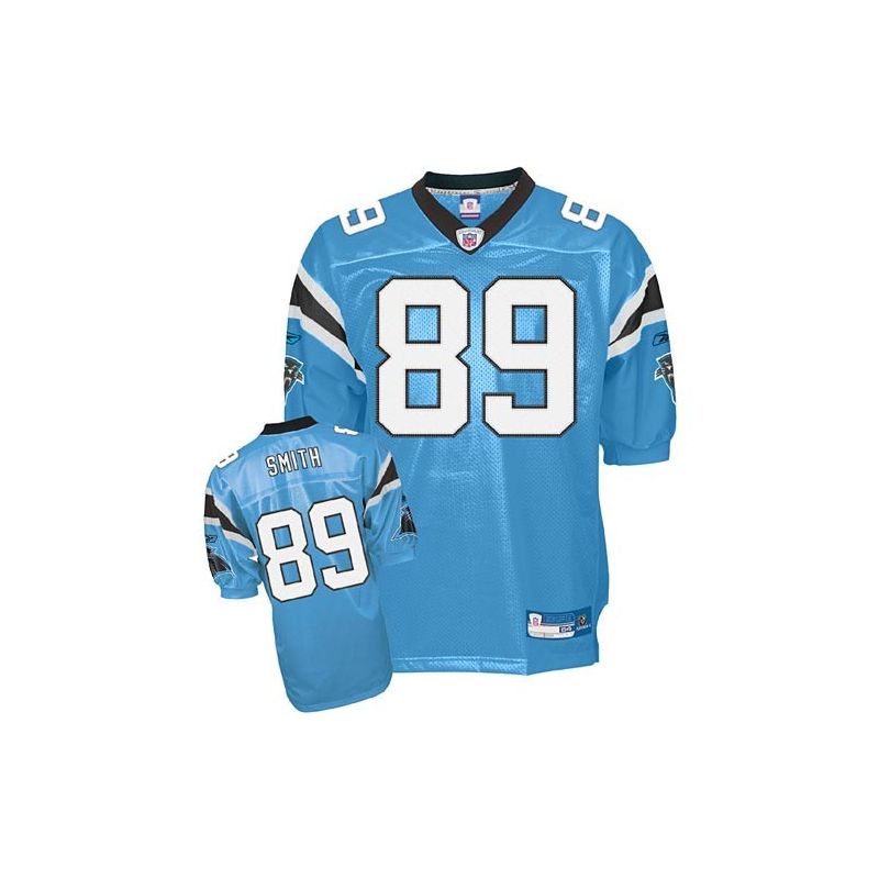 Cheap Steve Smith Panthers Jersey #89 Blue From China