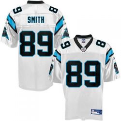 Cheap Steve Smith Panthers Jersey #89 White From China