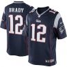 Cheap Tom Brady Patriots Youth Jersey #12 Blue From China