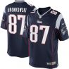Cheap Rob Gronkowski Patriots Youth Jersey #87 Blue From China