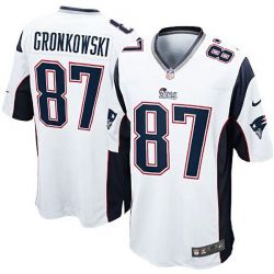 Cheap Rob Gronkowski Patriots Youth Jersey #87 White From China