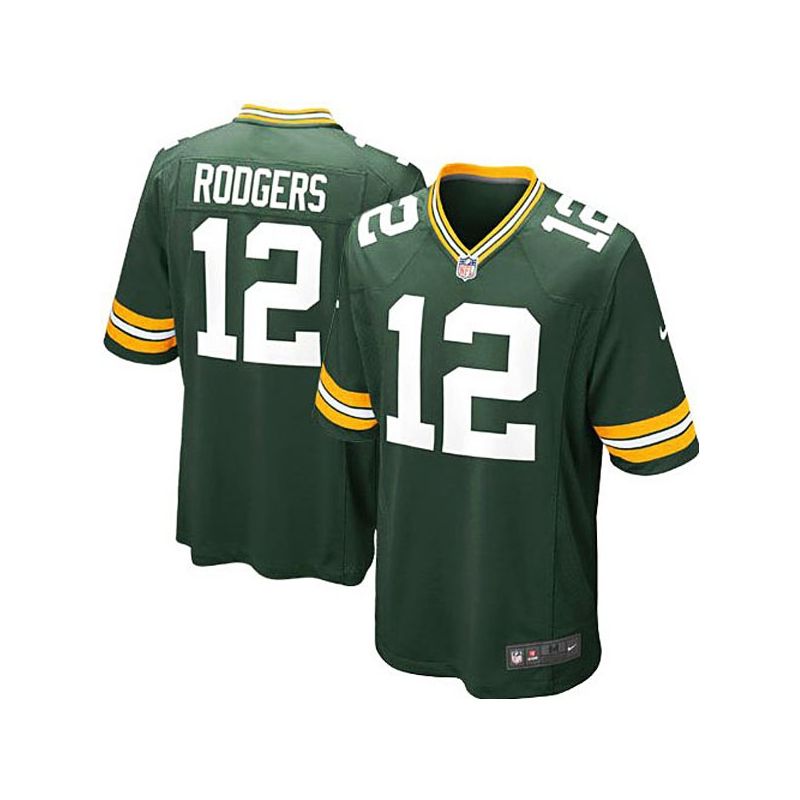 Cheap Aaron Rodgers Packers Youth Jersey #12 Green From China