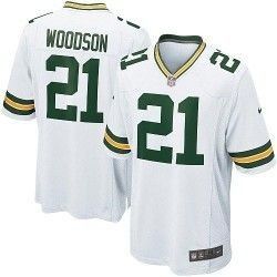 Cheap Charles Woodson Packers Youth Jersey #21 White From China