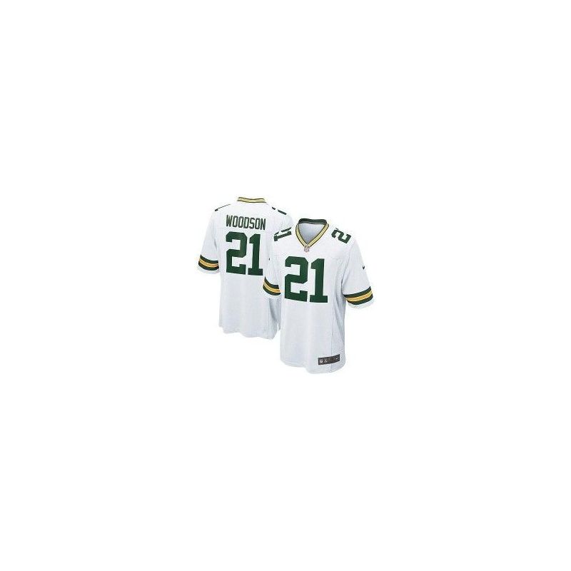 Cheap Charles Woodson Packers Youth Jersey #21 White From China