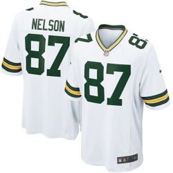 Cheap Jordy Nelson Packers Youth Jersey #87 White From China