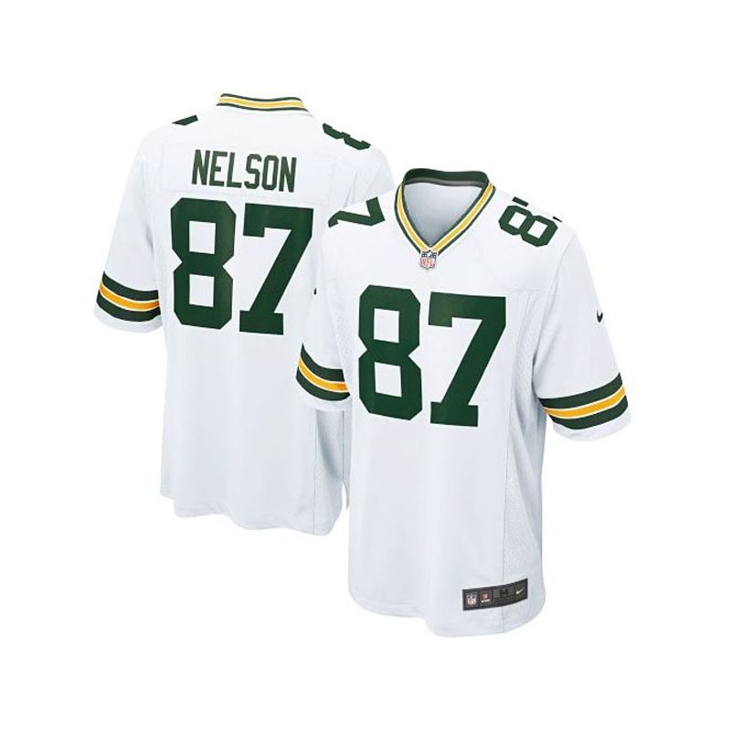 Cheap Jordy Nelson Packers Youth Jersey #87 White From China