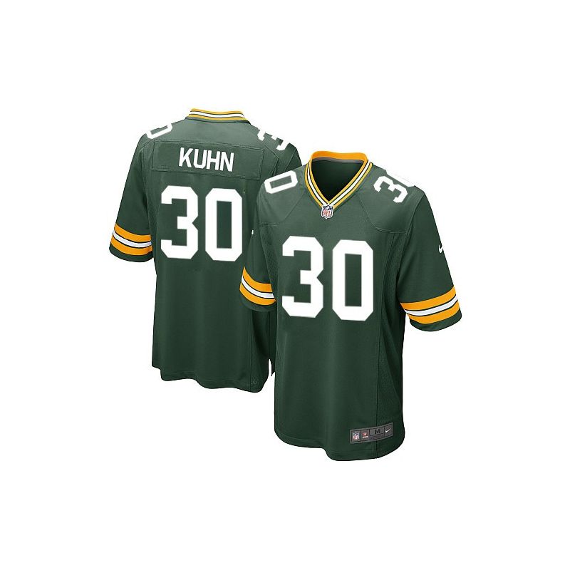 Cheap John Kuhn Packers Youth Jersey #30 Green From China Limited