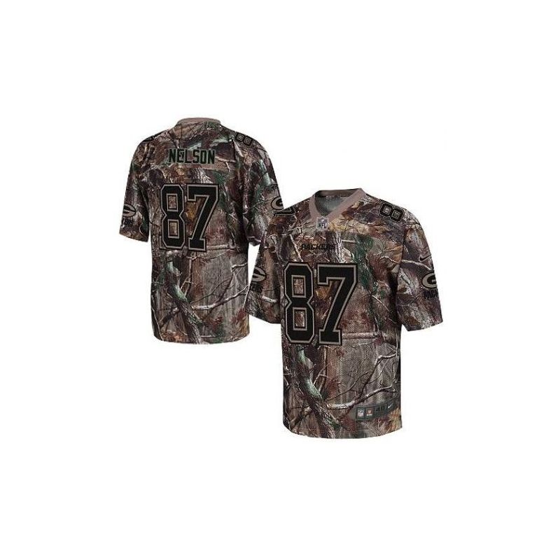 Cheap Jordy Nelson Packers Youth Jersey From China #87 Camo