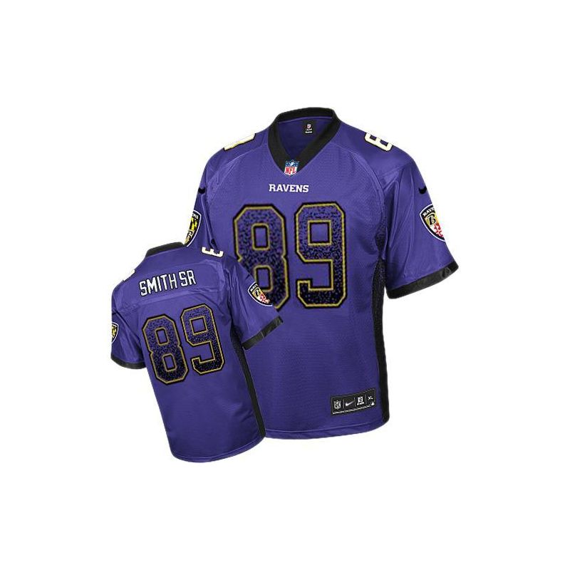 Cheap Steve Smith SR Ravens Youth Jersey From China #89 Purple Drift Fashion I