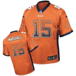 Cheap Brandon Marshall Bears Youth Jersey From China #15 Orange Drift Fashion I